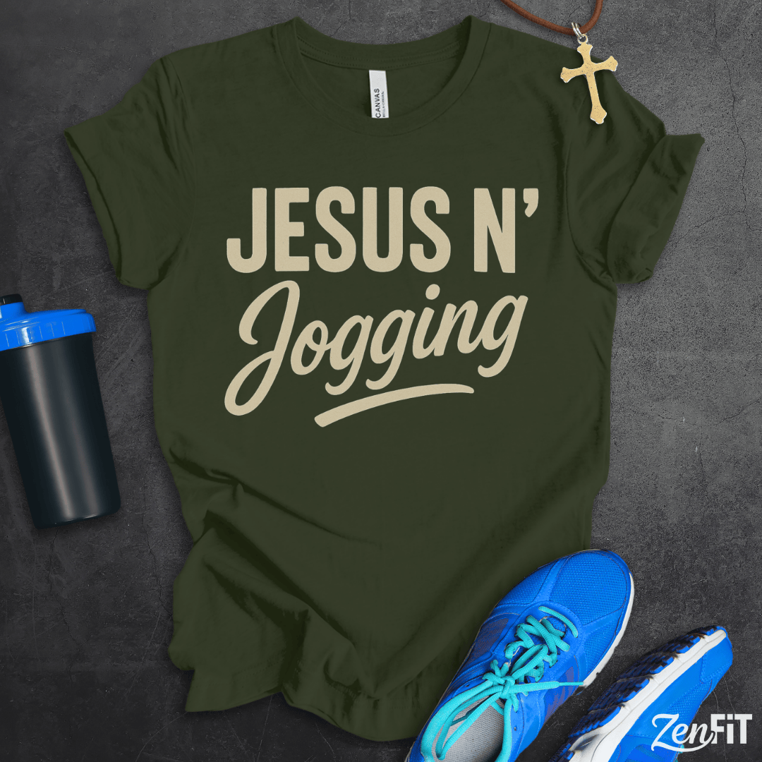 Jesus N' Jogging T-Shirt