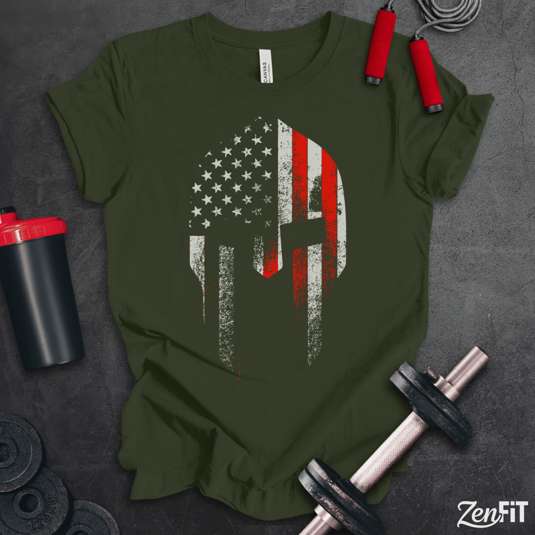 USA Spartan T-Shirt