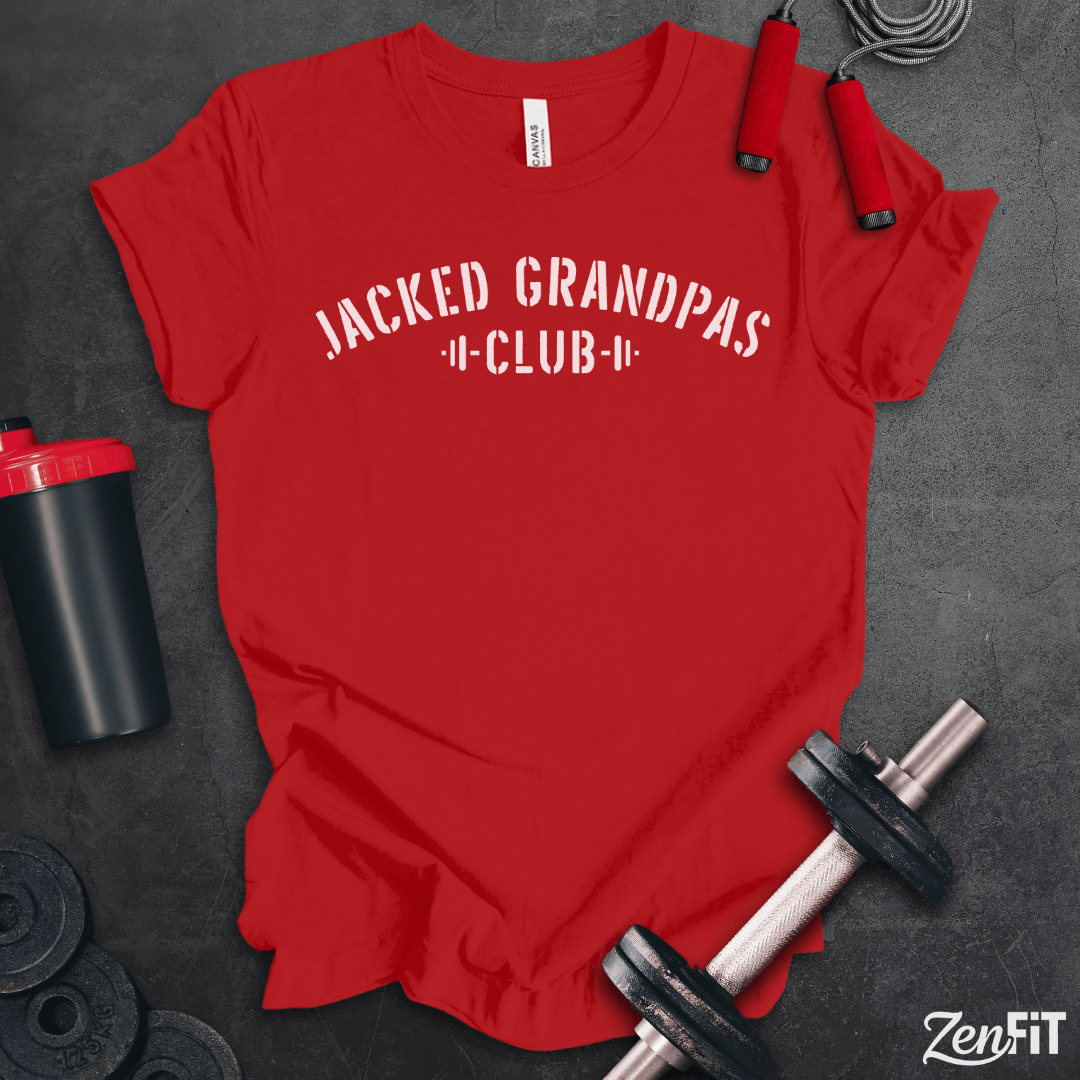 Jacked Grandpas Club T-Shirt