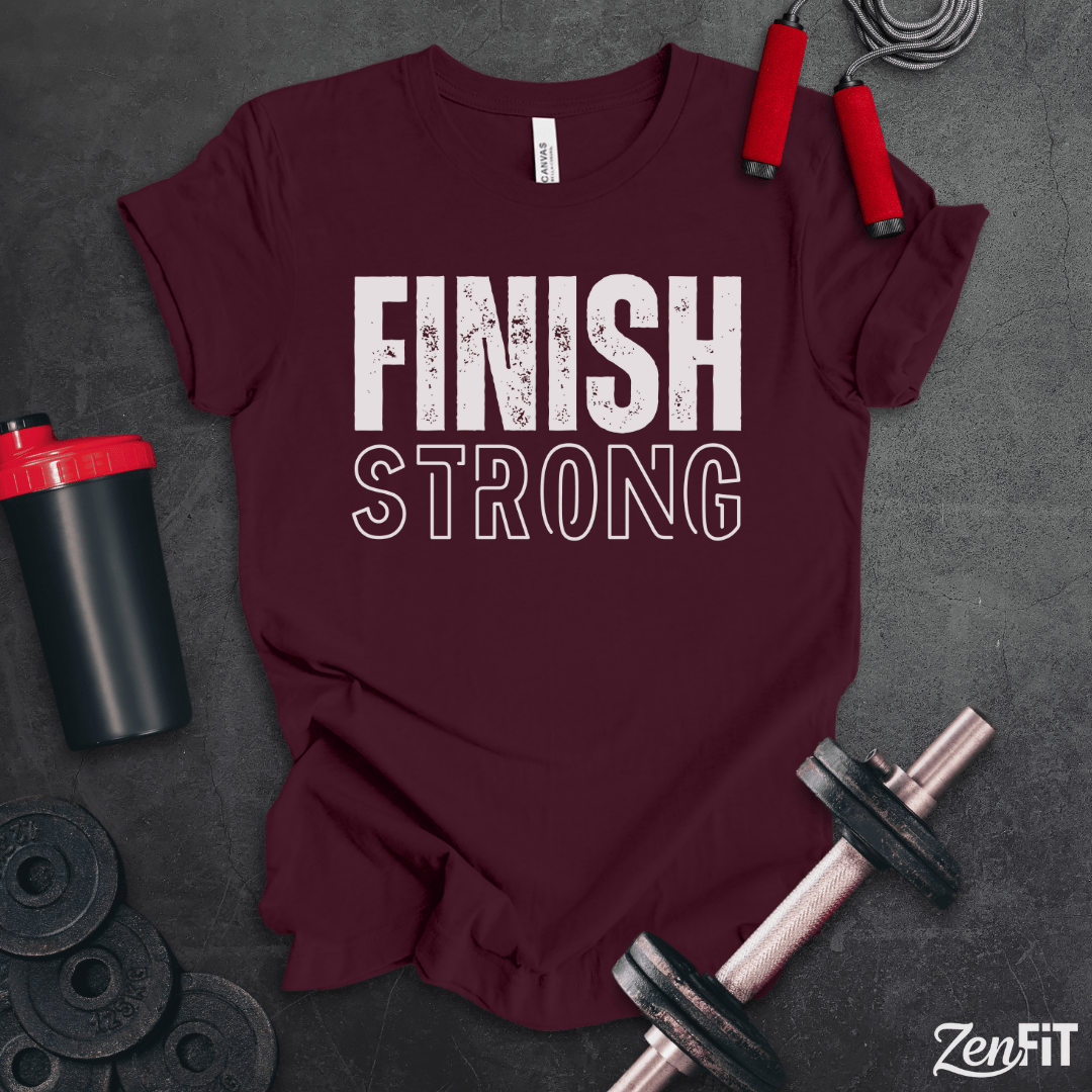 Finish Strong Gym T-Shirt