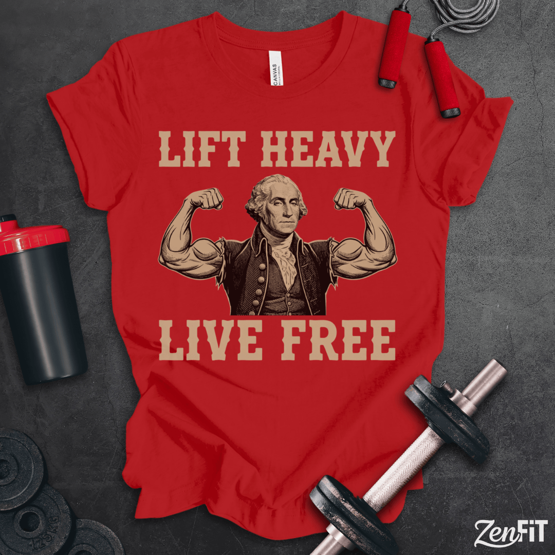 Lift Heavy Live Free T-Shirt