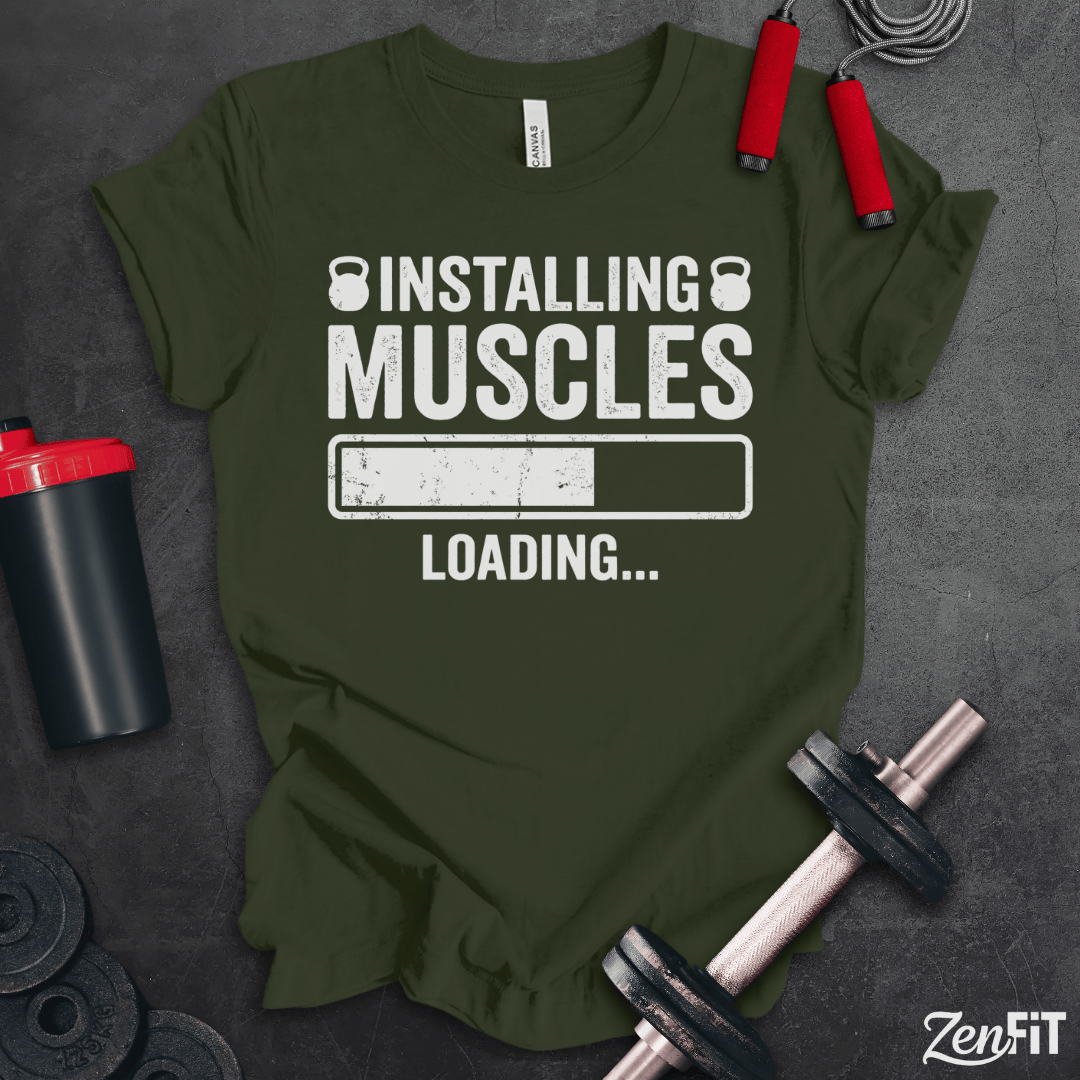 Installing Muscles T-Shirt