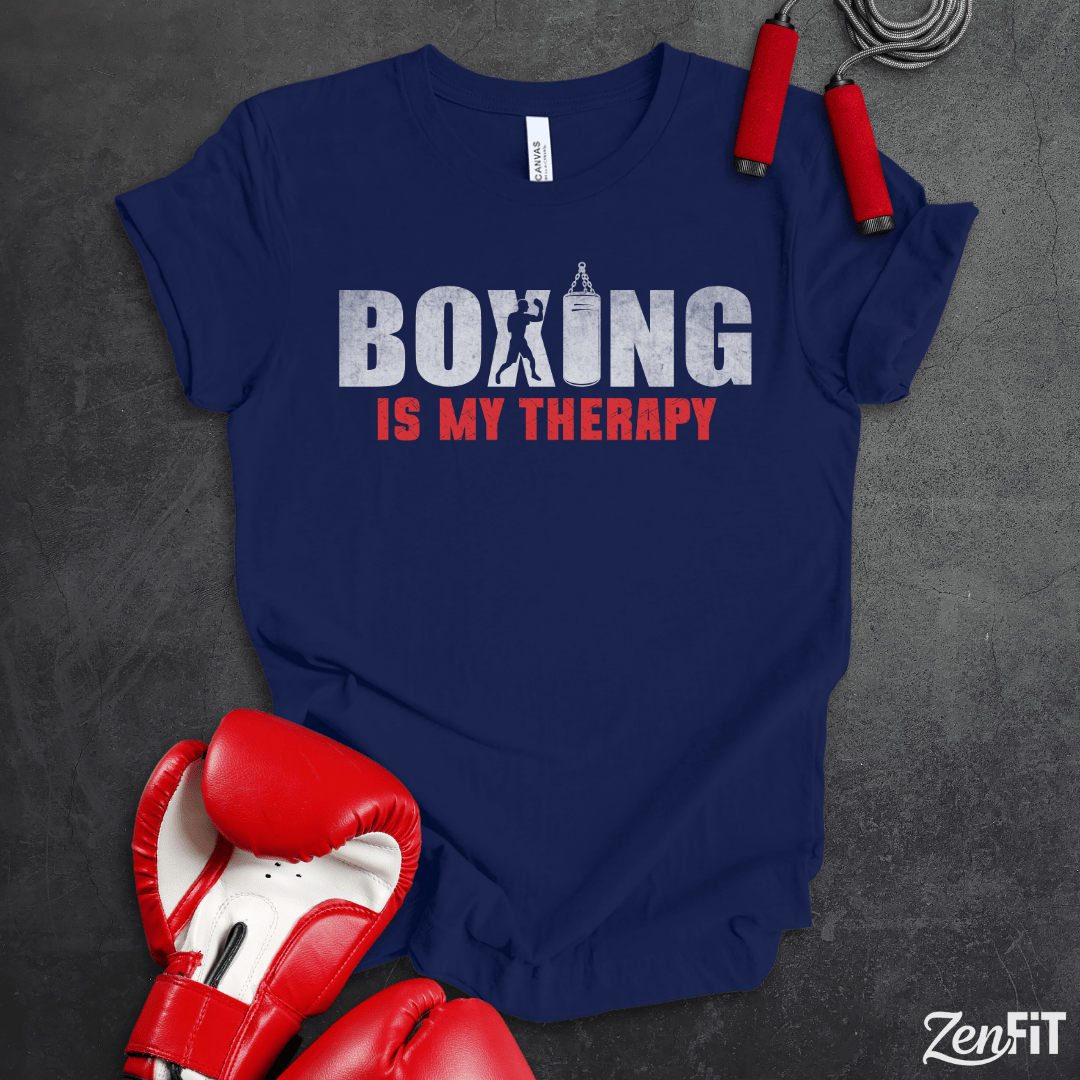Boxing Is My Therapy T-Shirt