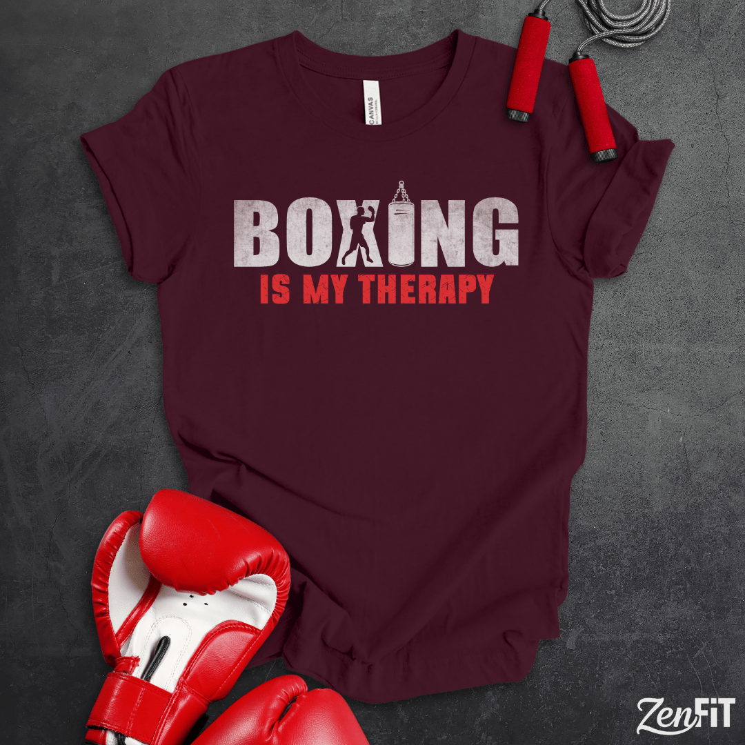 Boxing Is My Therapy T-Shirt