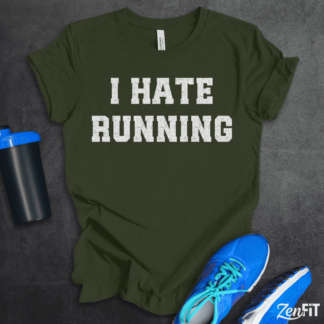I Hate Running T-Shirt