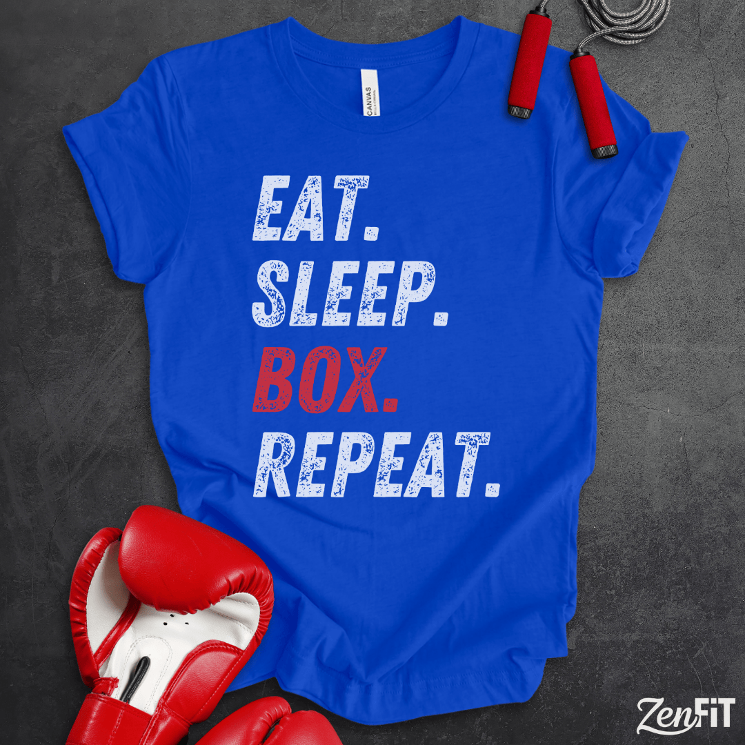 Eat Sleep Box Repeat T-Shirt