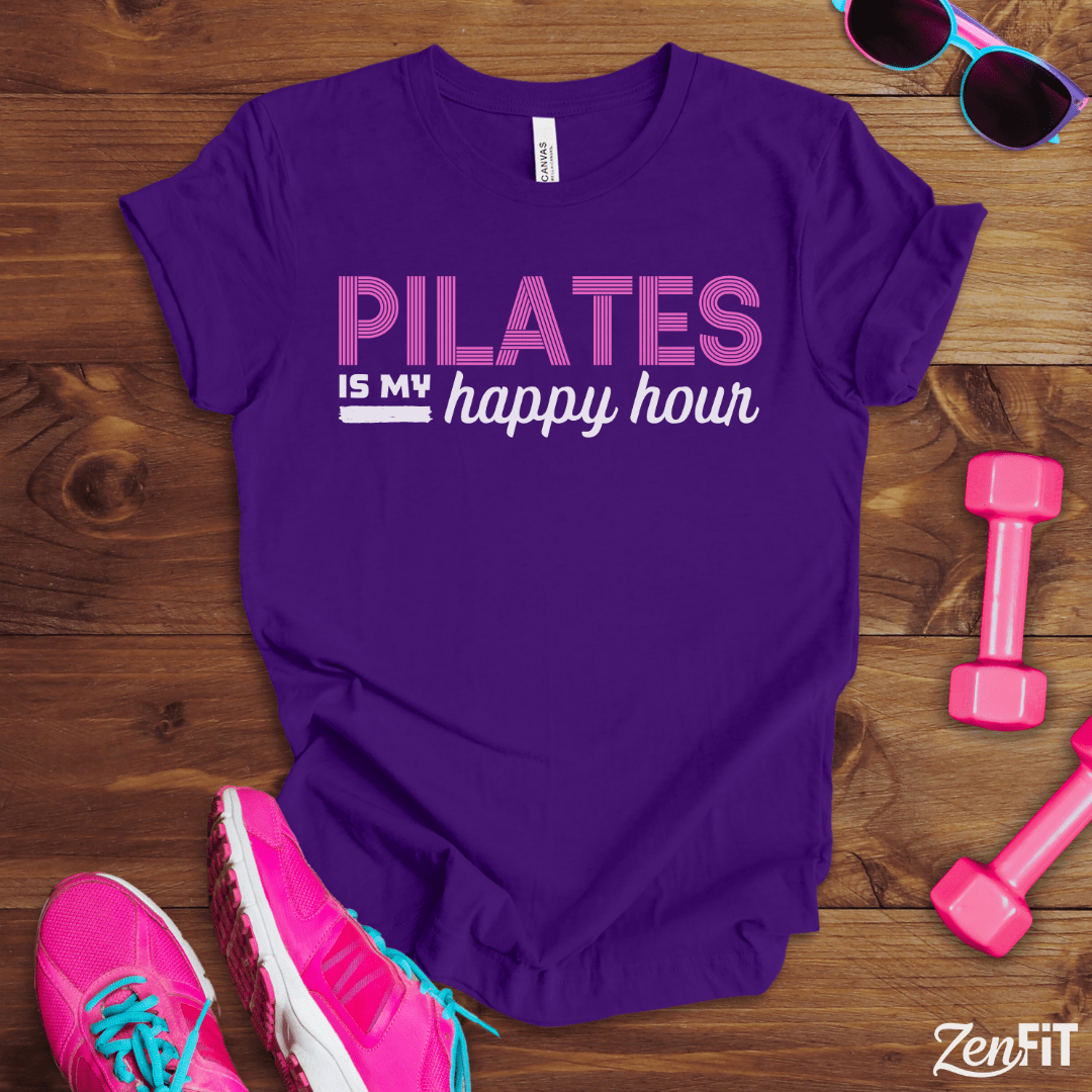Pilates Is My Happy Hour T-Shirt