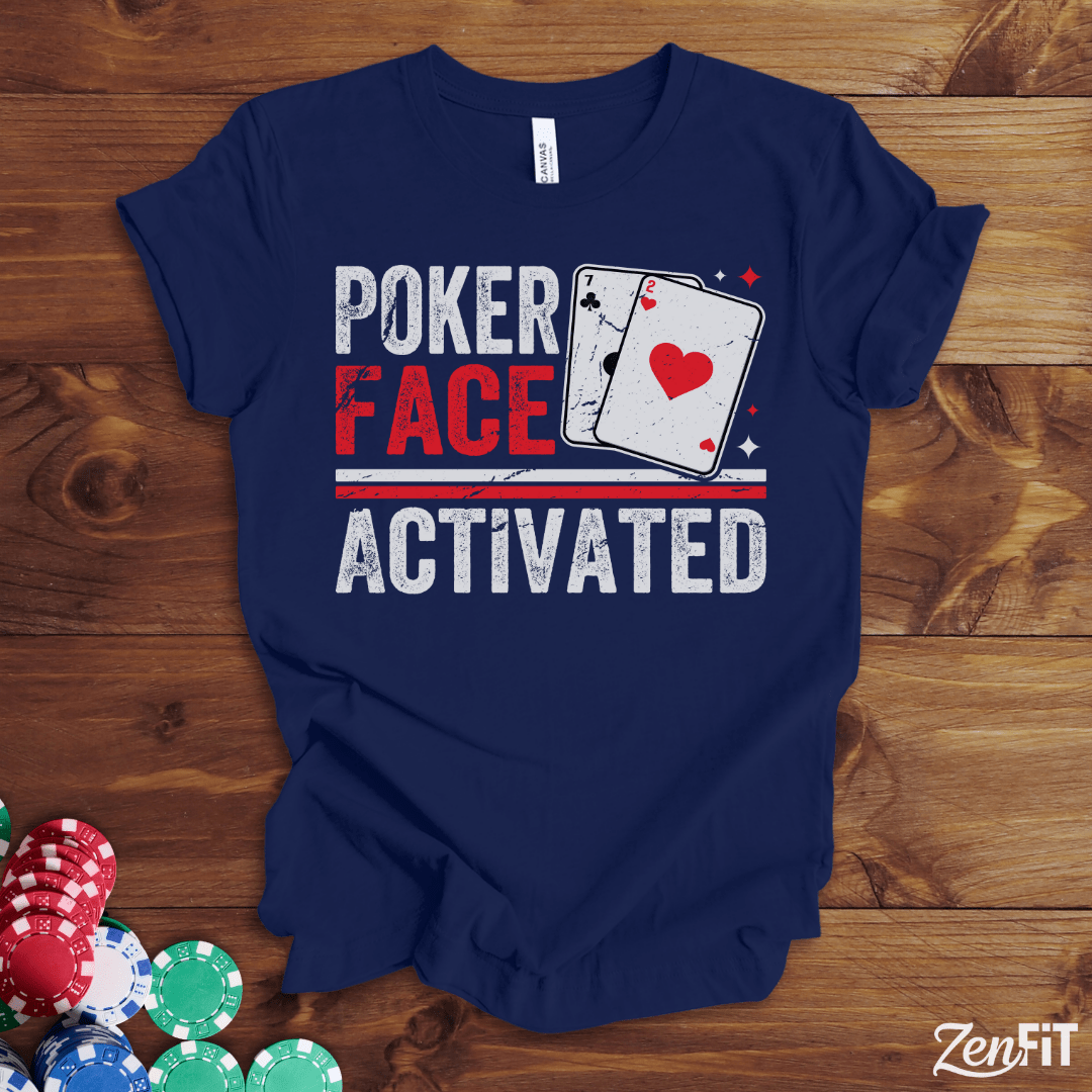 Poker Face Activated T-Shirt