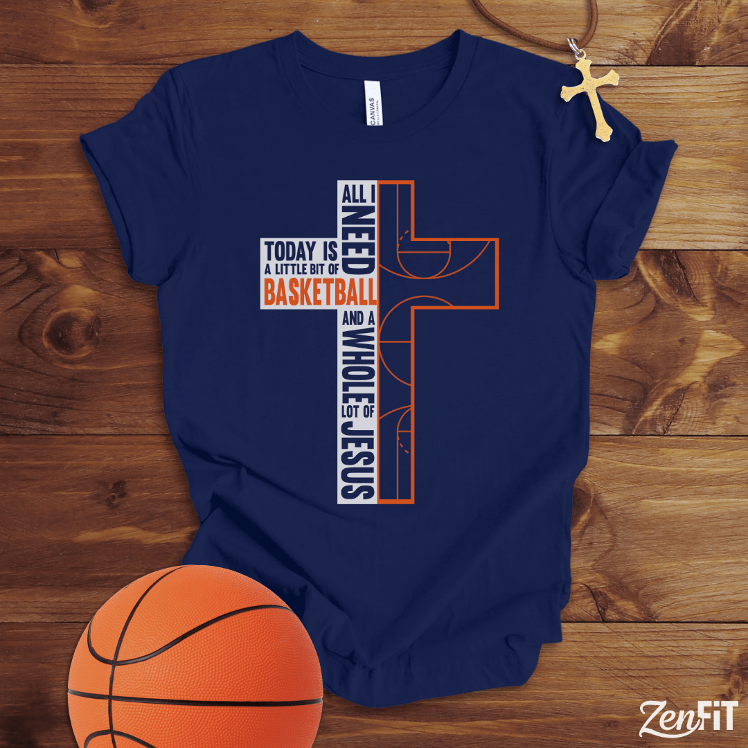 Basketball and Jesus T-Shirt