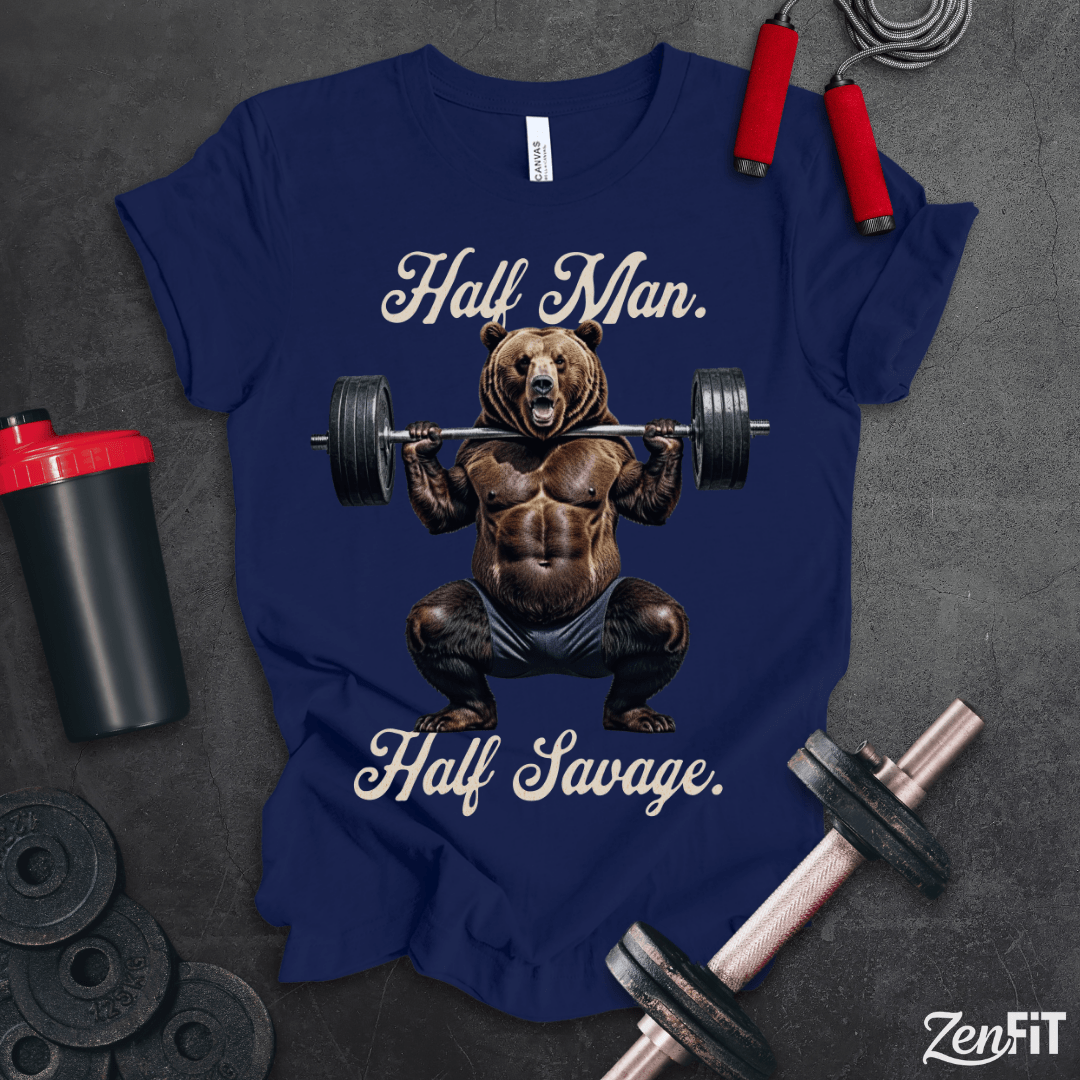 Half Man Half Savage T-Shirt