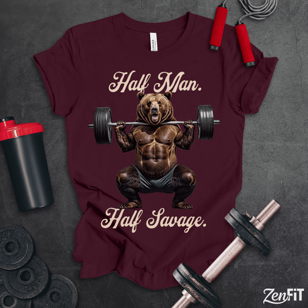 Half Man Half Savage T-Shirt