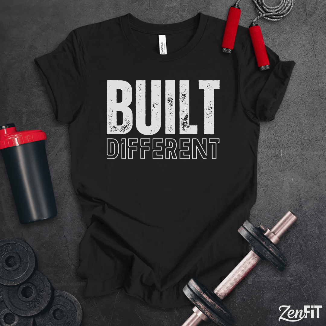 Built Different Gym T-Shirt