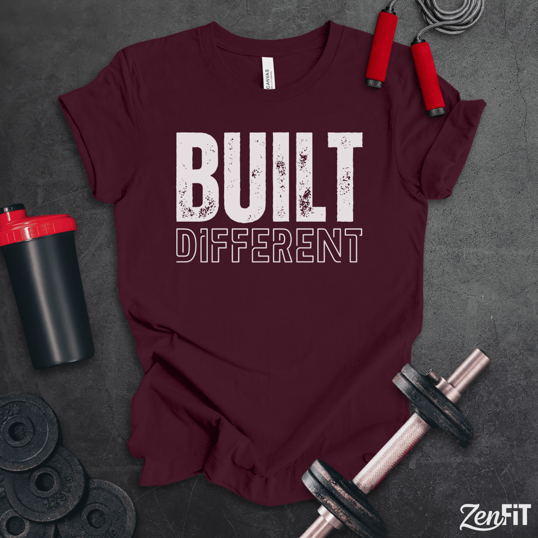 Built Different Gym T-Shirt