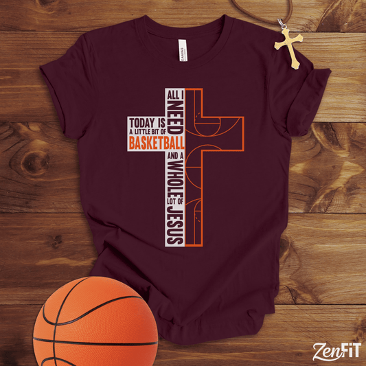 Basketball and Jesus T-Shirt