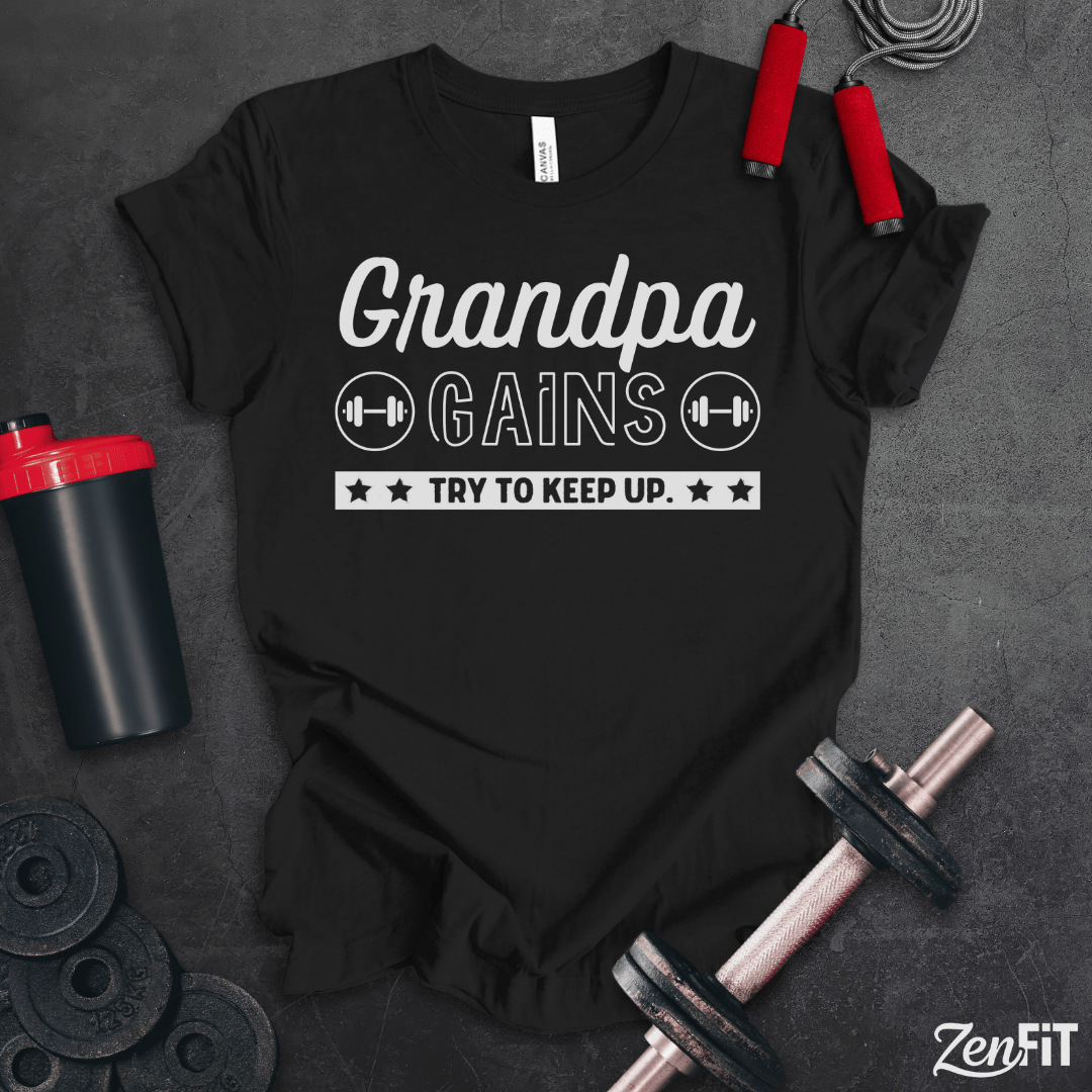 Grandpa Gains T-Shirt