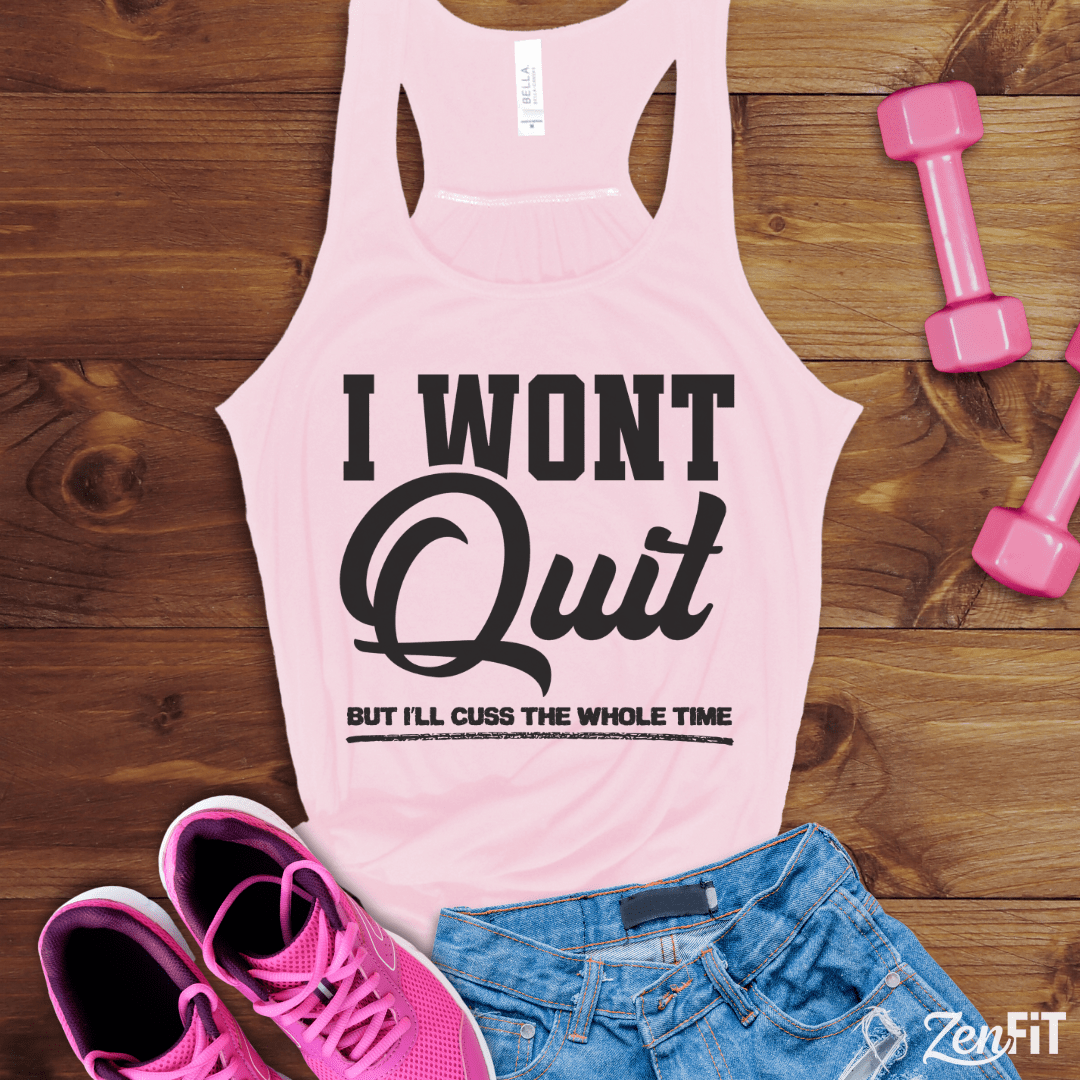 I Won't Quit Tank Top