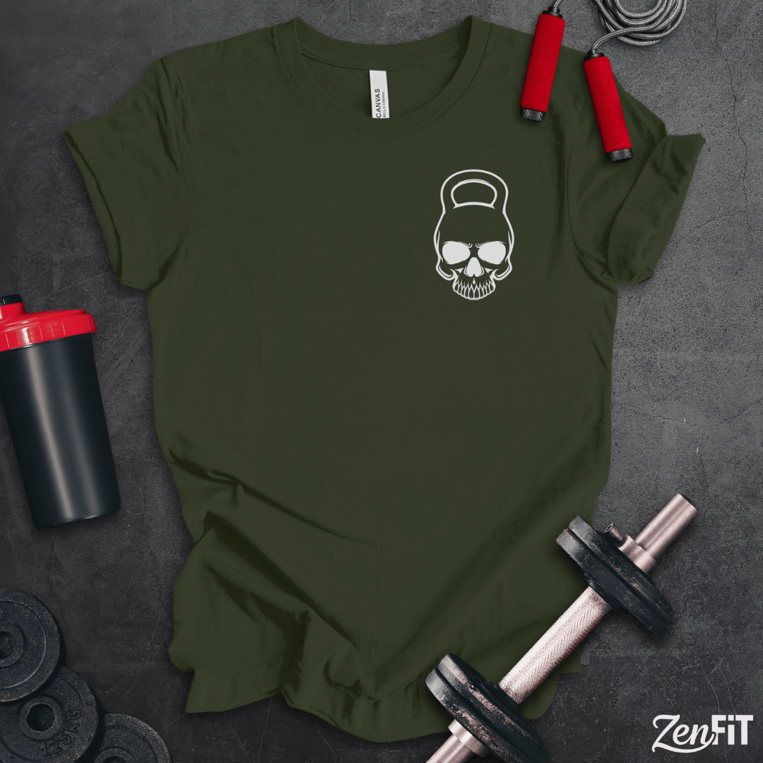 Kettlebell Skull T-Shirt