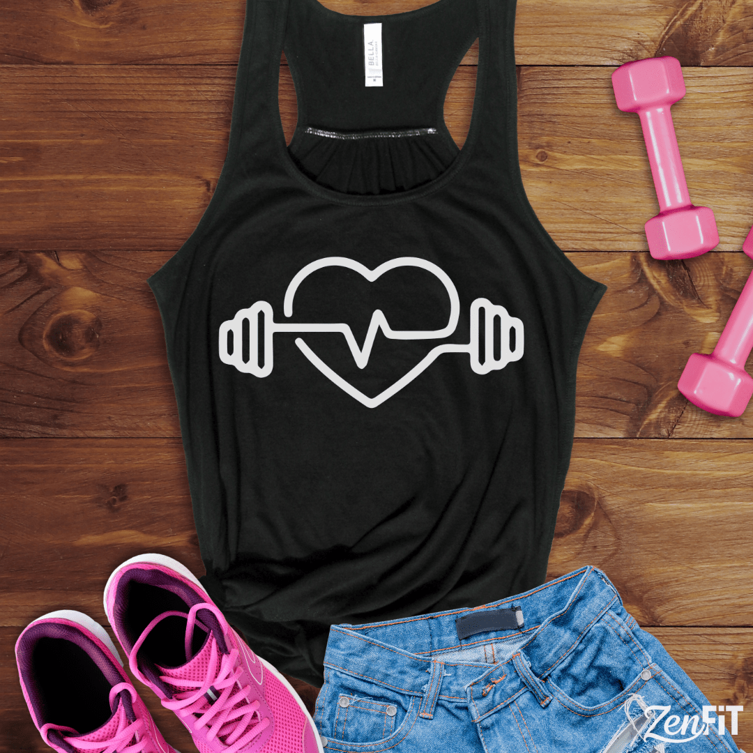 Heart Rate Gym Tank Top