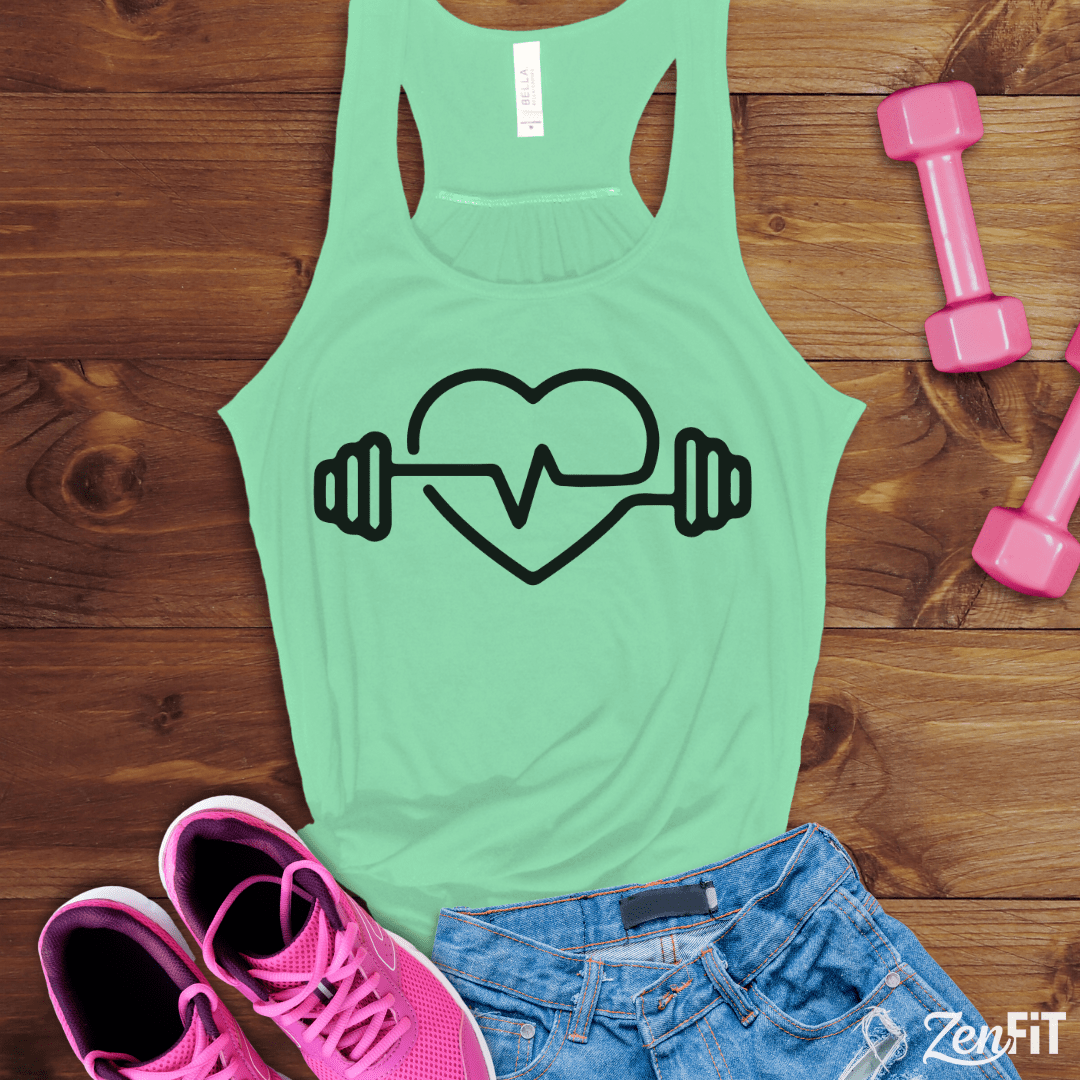 Heart Rate Gym Tank Top