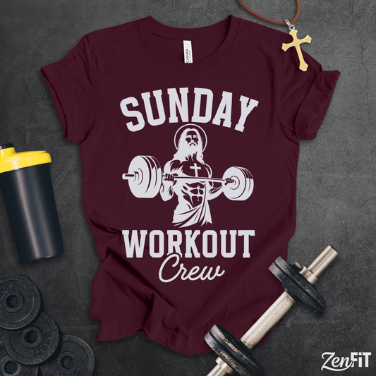 Sunday Workout Crew T-Shirt
