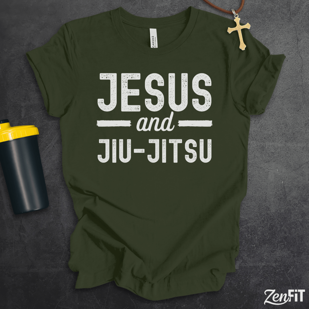 Jesus and Jiu-Jitsu T-Shirt