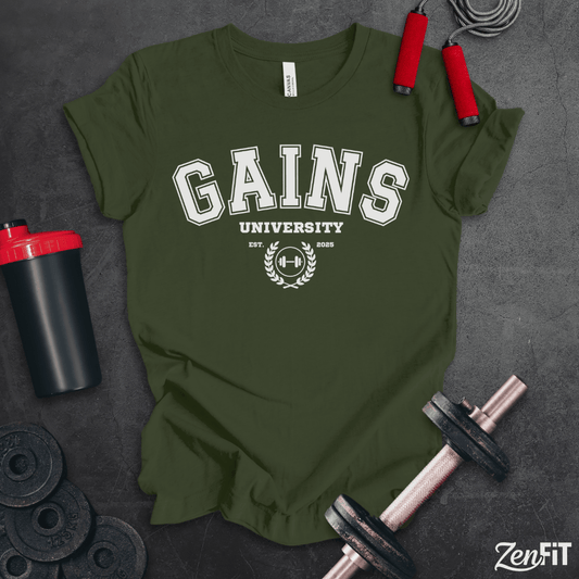 Gains University T-Shirt