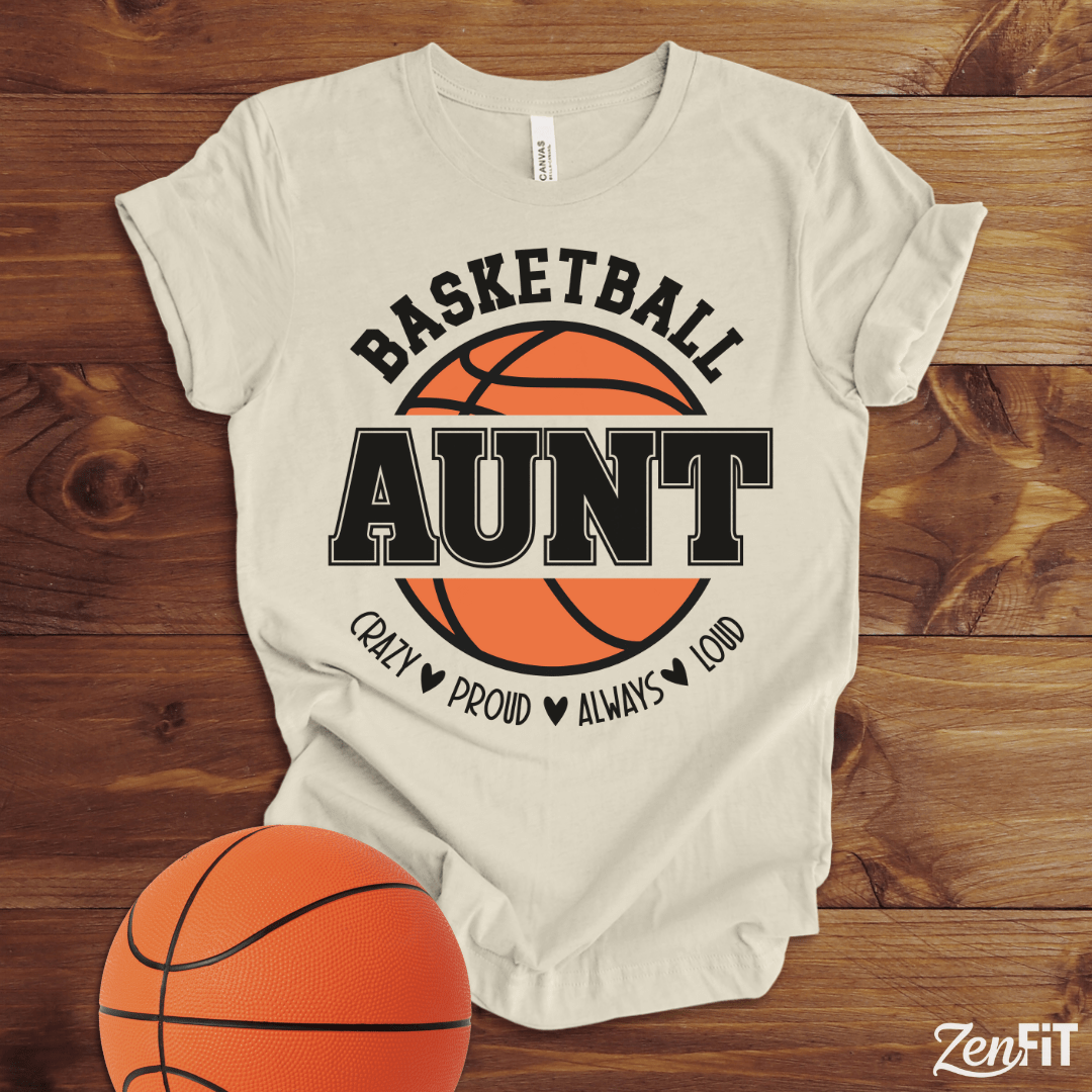 Basketball Aunt T-Shirt