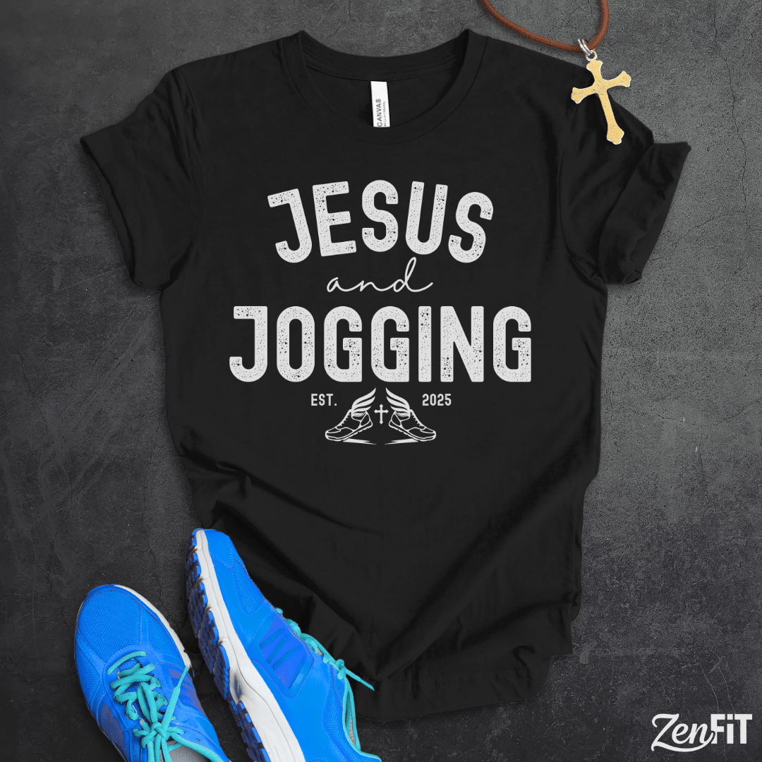 Jesus and Jogging T-Shirt