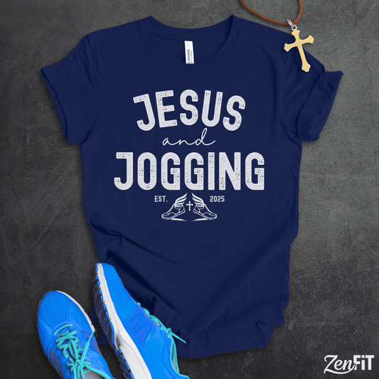 Jesus and Jogging T-Shirt