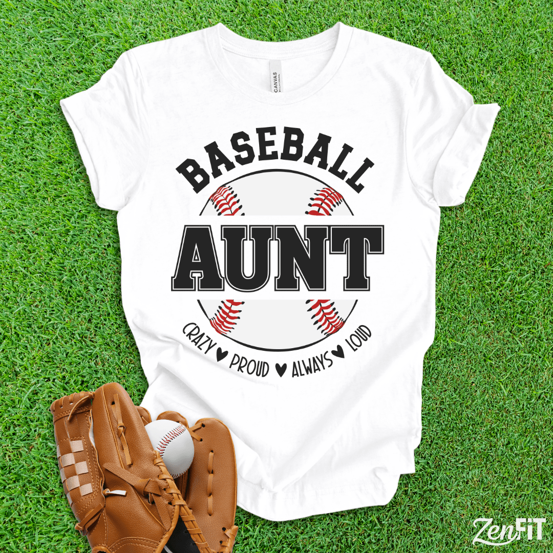 Baseball Aunt T-Shirt