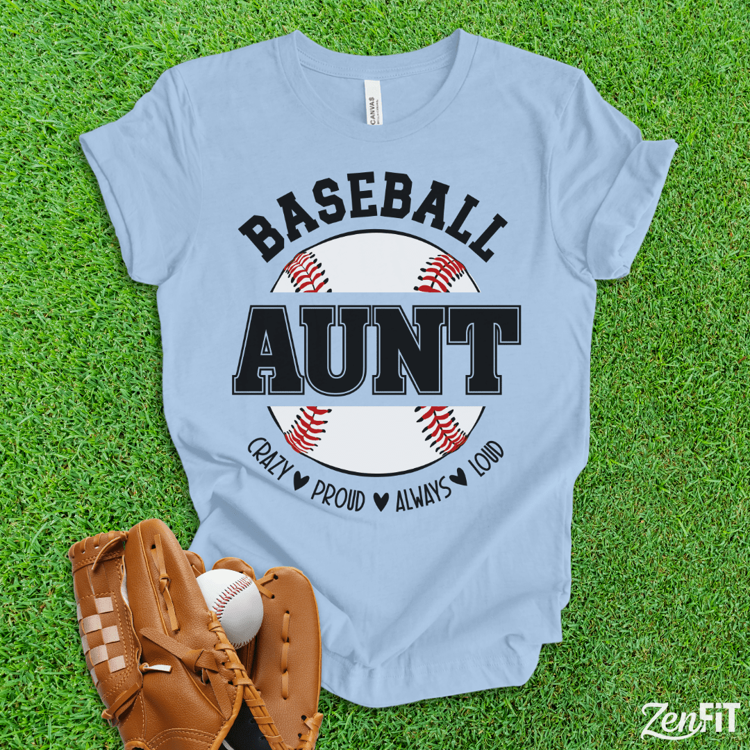 Baseball Aunt T-Shirt