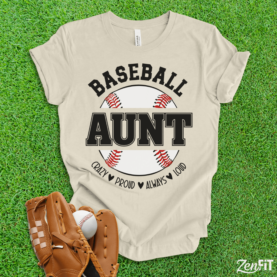 Baseball Aunt T-Shirt