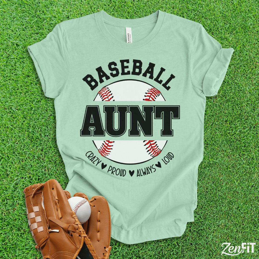 Baseball Aunt T-Shirt