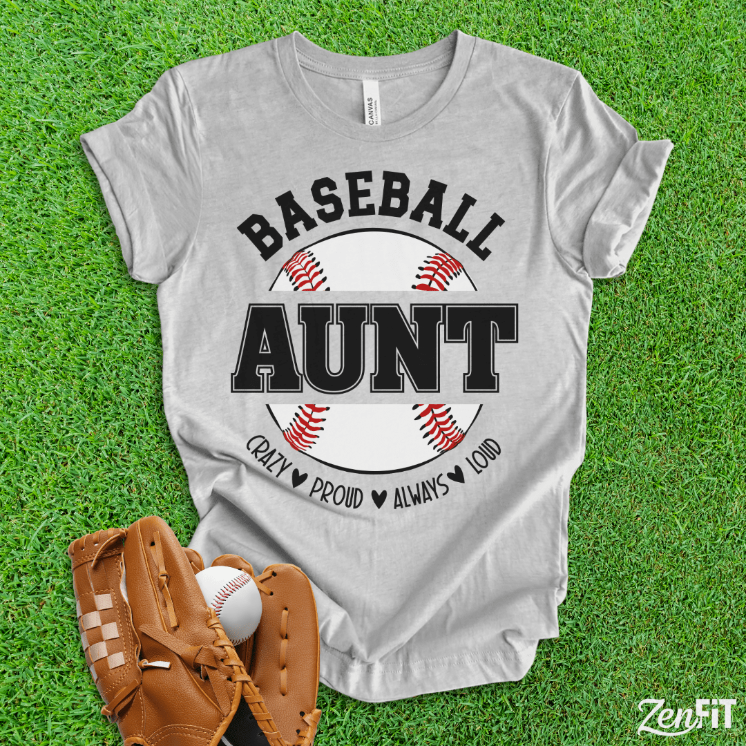 Baseball Aunt T-Shirt