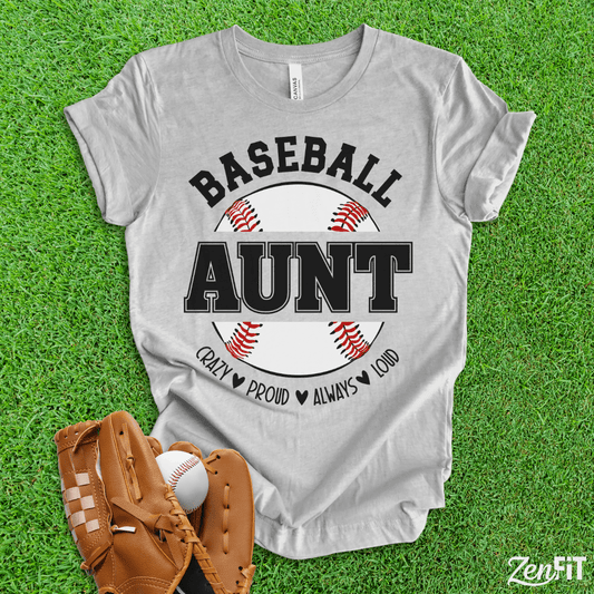 Baseball Aunt T-Shirt