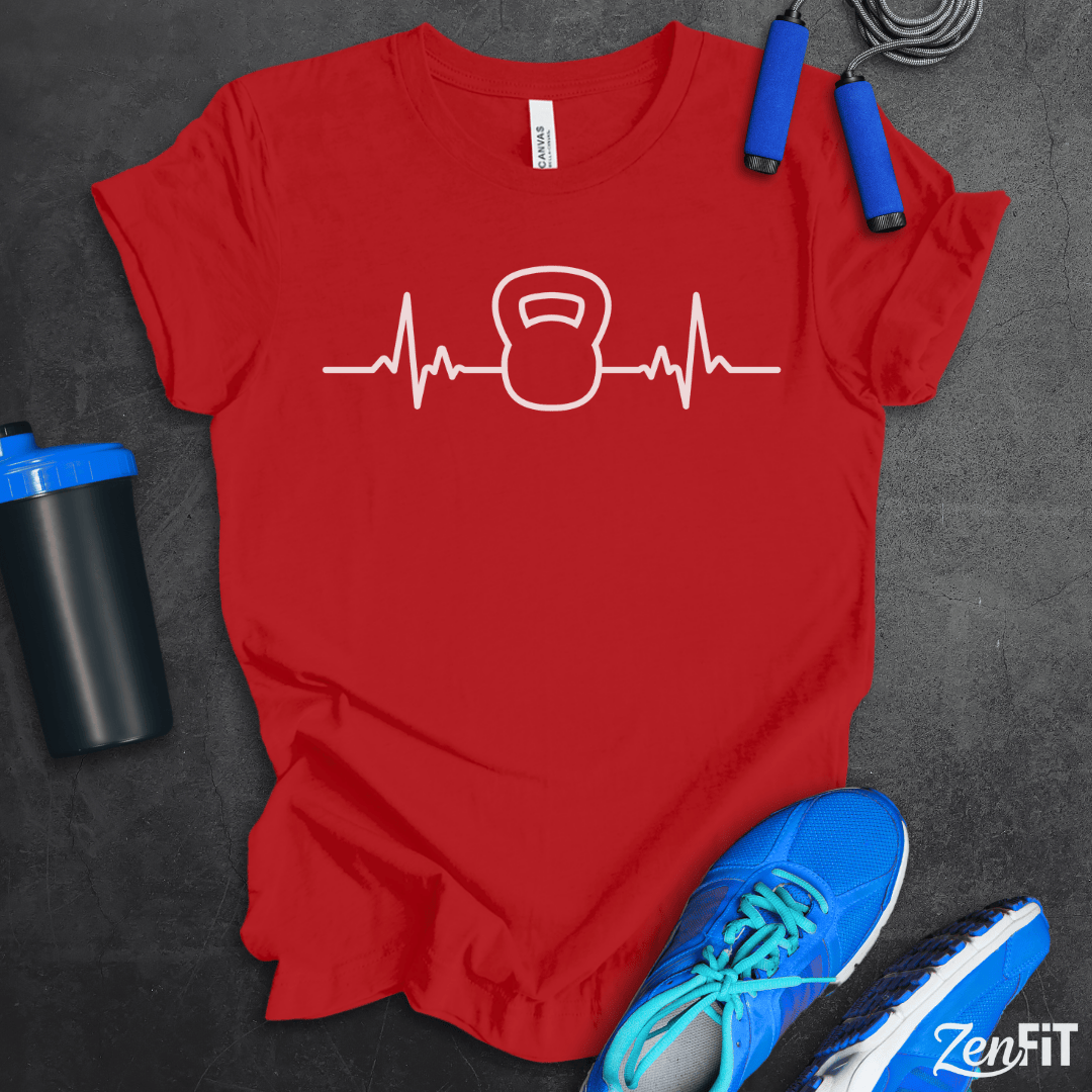 Kettlebell Heartbeat T-Shirt