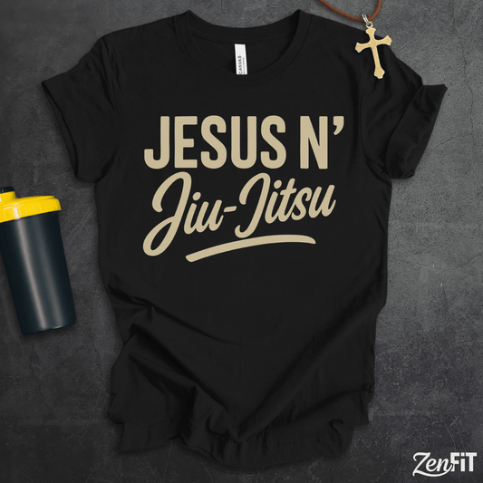 Jesus N' Jiu-Jitsu T-Shirt
