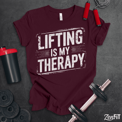 Lifting Is My Therapy T-Shirt