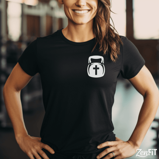 Kettlebell Cross T-Shirt