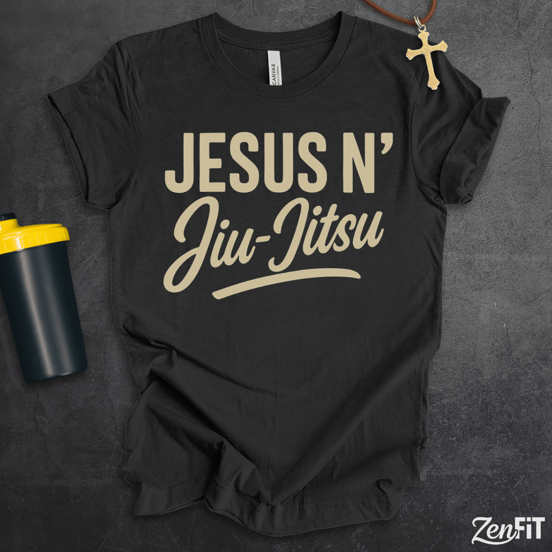 Jesus N' Jiu-Jitsu T-Shirt