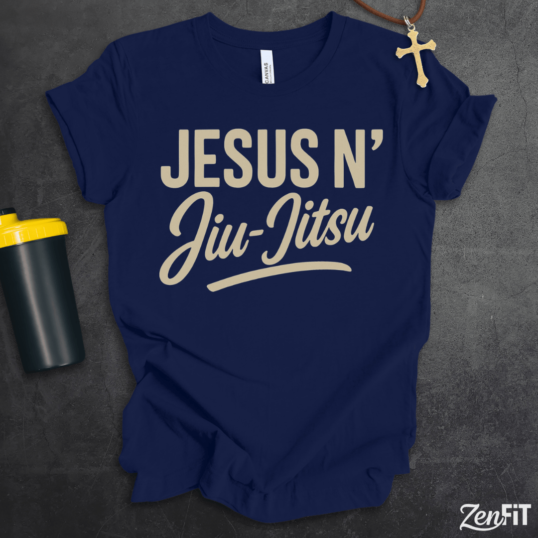 Jesus N' Jiu-Jitsu T-Shirt