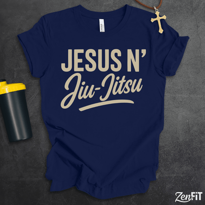 Jesus N' Jiu-Jitsu T-Shirt