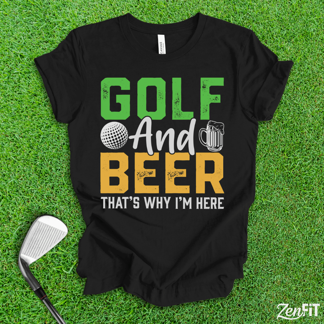 Golf and Beer T-Shirt