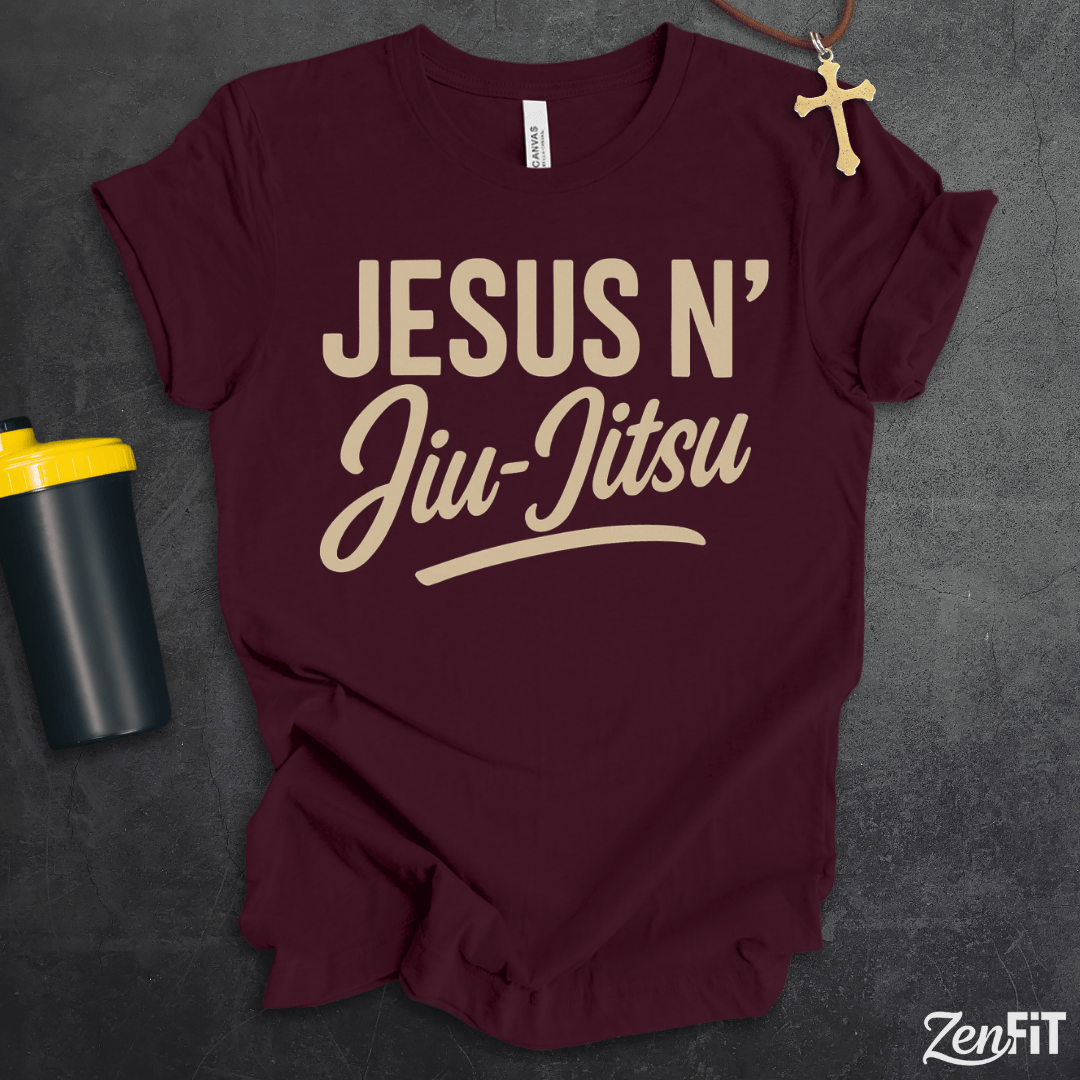 Jesus N' Jiu-Jitsu T-Shirt