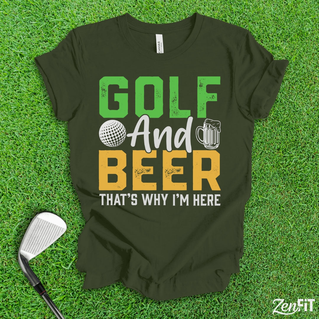 Golf and Beer T-Shirt