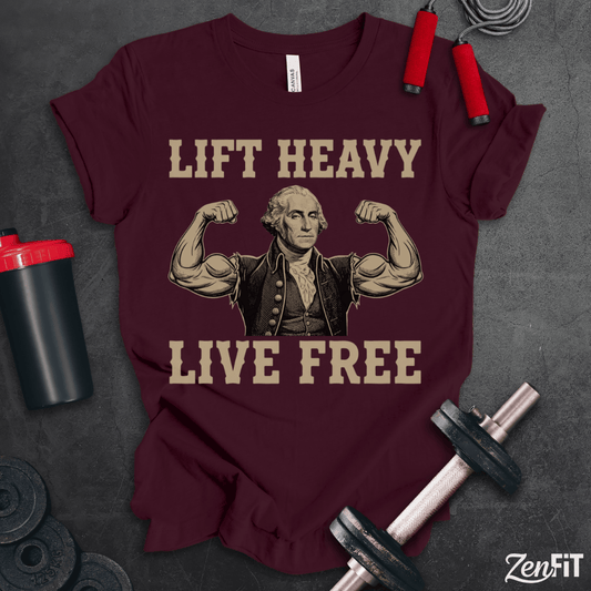 Lift Heavy Live Free T-Shirt