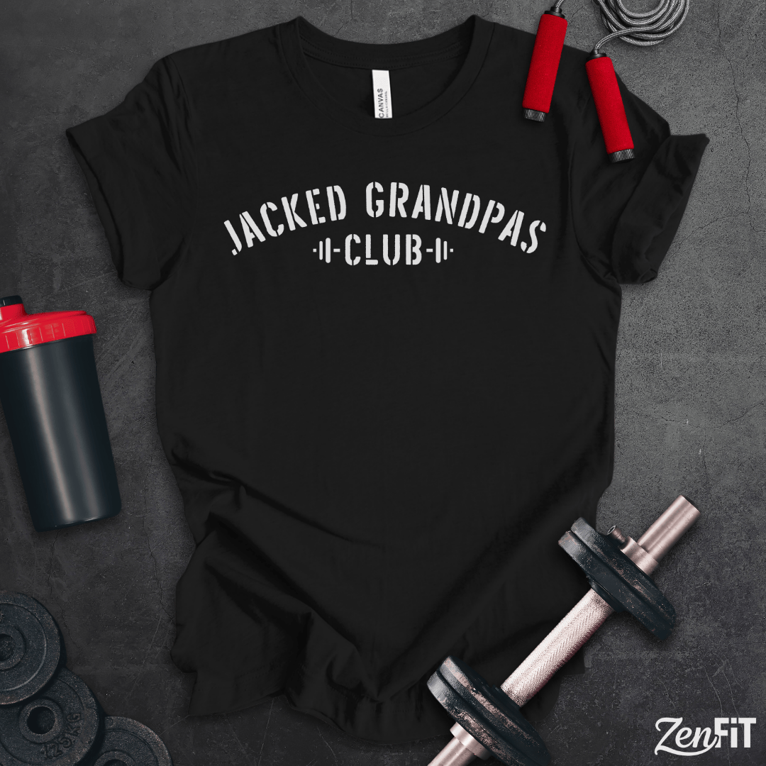 Jacked Grandpas Club T-Shirt