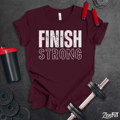Finish Strong Gym T-Shirt