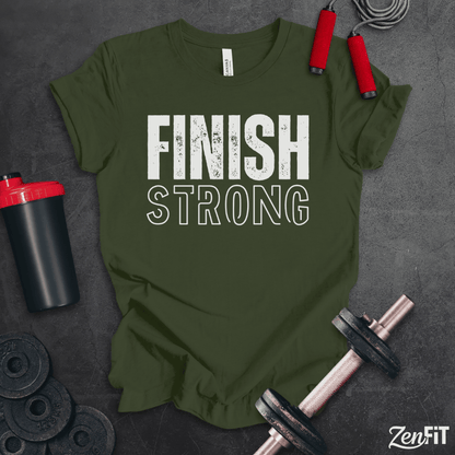 Finish Strong Gym T-Shirt