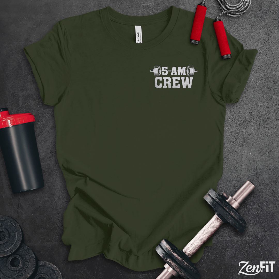 Crazy 5AM Crew T-Shirt